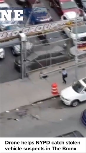 Drone helps NYPD catch stolen vehicle suspects in The Bronx