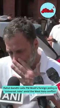 #rahulgandhi Slams #pmmodi ’s Foreign Policy | 'Universal Joke' Remark Sparks Debate