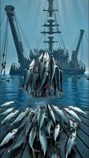 दुनिया का सबसे खतरनाक Fishing तरीका 😱 | Bottom Trawling का सच #shorts