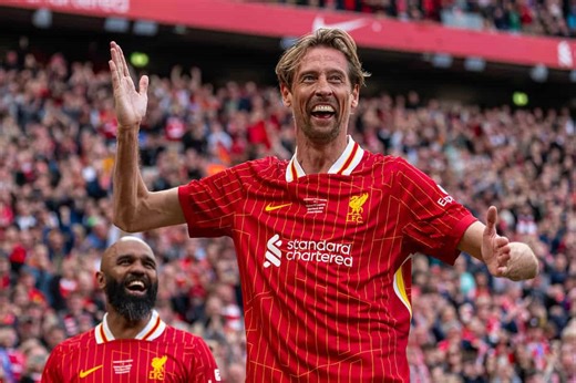 Crouch joins Liverpool Legends: Full 23-player squad confirmed