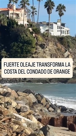 El fuerte oleaje dejó severos daños a lo largo de la costa del sur de California. En Aliso Beach, en Laguna Beach, la erosión arrasó con gran parte de la arena y autoridades continúan evaluando daños en viviendas e infraestructuras cercanas. Expertos dicen que parte de la arena podría regresar con el tiempo, aunque no hay garantía de una recuperación completa. #Telemundo52