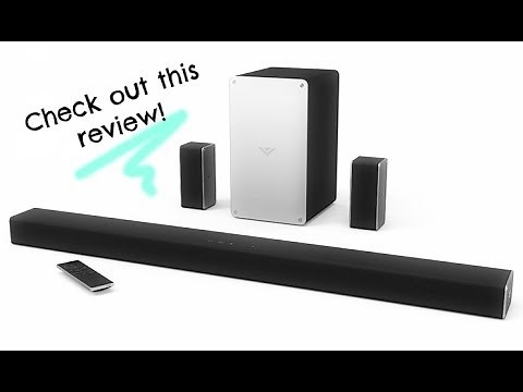 GREAT SOUND BAR 5.1 Surround Vizio sb3651-e6 review