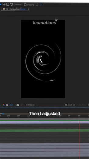 @leomotions_ on Instagram: "You can try this effect in your videos.. if you want project file follow and comment “Spin” Tags #motiondesign #storytelling #reels #explore #motivation #edit #informativevideo #videoediting #creative #beforeandafter #tutorial"