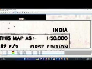 Georeferencing a Map for GIS with Erdas Imagine 2015