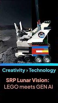 LEGO Moonbase Designs: See the Stunning AI Transformation! #shorts