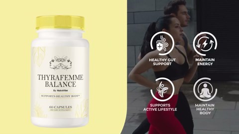 (3 Pack) ThyraFemme Balance – Premium Formula with Natural Ingredients to Support Energy, Feminine Balance & Active Lifestyle | Easy-to-Swallow Pills, Official Thyra Femme Balance (180 Capsules)