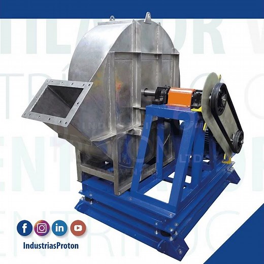 Ventilador Centrífugo - #industriasproton