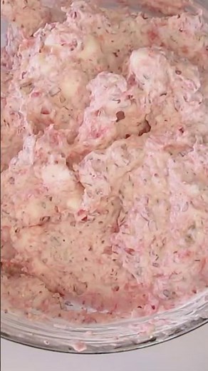 CRANBERRY AMBROSIA SALAD 😋 So YUMMY 😍 #food #thanksgiving #homemade #easy #recipe