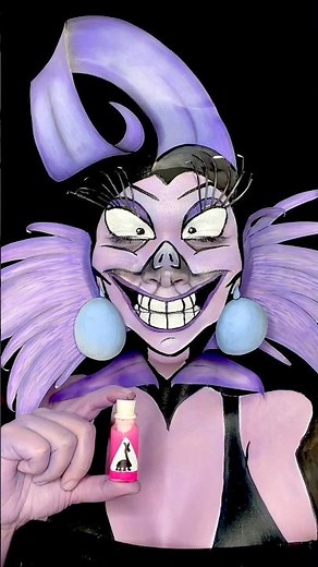 IT’S ALIVE!!! 🧪 #Yzma #illusionmakeup #HalloweenMakeup #theconfrontation #disneyhalloween