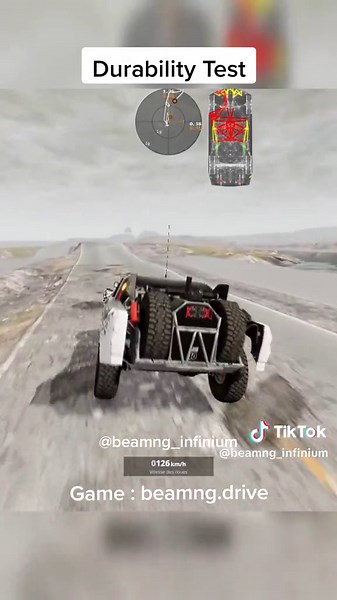 Durability Test - Trophy Truck #beamngdrive #beamng #trophytruck #durabilitytest #offroad #cars #gaming #videogames #2023 #jeuxvideo #car #carsedit #trendvoiture #cartiktok #speed #test #community #durabilitytest #crash