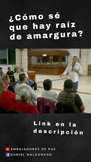 ¿Cómo sé que hay raíz de amargura?
