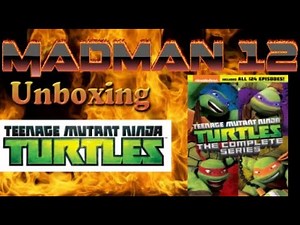 Teenage Mutant Ninja Turtles (2012) The Complete Series DVD Boxset Unboxing