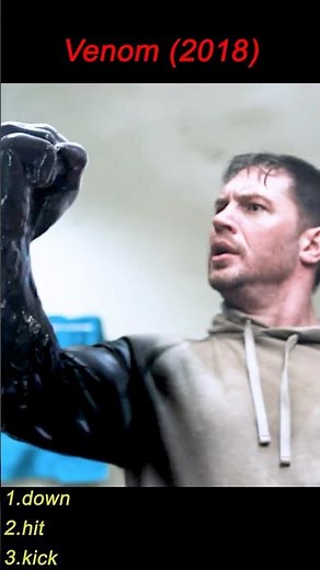 Venom (2018)｜Venom Possessing Eddie Battles at Home! Symbiote Action Scene 🖤🔥💥