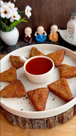 Crispy Potato Triangles ✨
