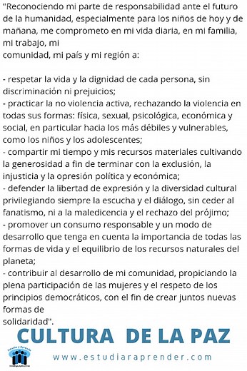 Cultura de la paz en México | Estudia y aprende