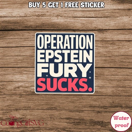 Political Sticker ,operation Epstein Fury Sticker, Funny Political Sticker ,protest Sticker, Car Magnet Waterproof Vinyl,activist Gift - Etsy