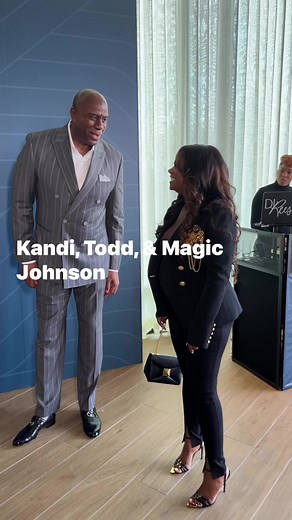 Kandi & Todd at the Magic Johnson ATL Life event | Kingsmen Media Group