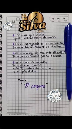 El perfume — cumbia peruana de Hermanos Silva