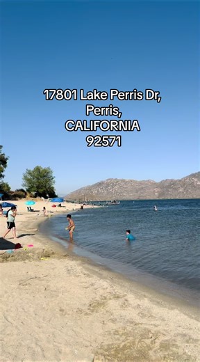 Lake Perris California ❤️🌊#conoce #california #Socal #hike #lago #hermoso