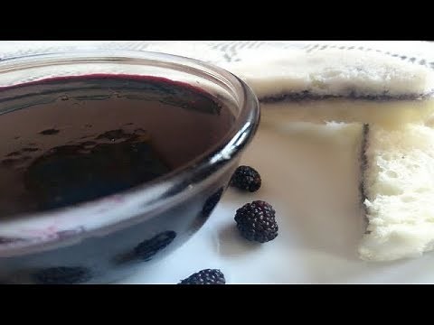 Homemade Mulberry (Shetur) Jam without Pectin and Preservatives Easy Homemade Jam Recipe {No Pectin}