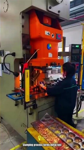 High Speed Press Work Process Behind Precision Metal Parts