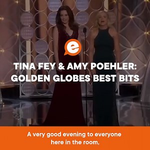 "Quentin Tarantino is here, the star of my sexual nightmares." Tina Fey and Amy Poehler host the Golden Globes tomorrow night, have a look back at their best lines from those infamous opening monologues | entertainment.ie