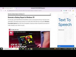 "Check Your Laptop Battery Health in Windows – Quick and Easy Guide"