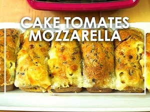 Cake tomate-mozza avec le Cake Factory de Tefal - Click n' Cook