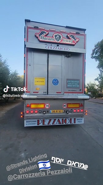 Trailers for Pezzaioli Livestock by Strands Lighting