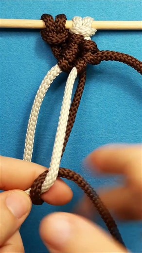 EASY 2-Color Macrame Pattern: Step-by-Step for BEGINNERS