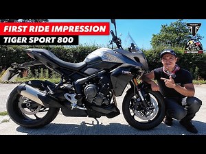 2025 Triumph Tiger Sport 800 - First Ride Review: Small Tourer, Big Thrills?