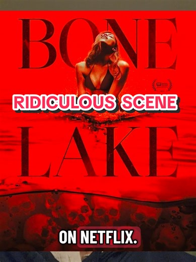 The opening scene to Bone Lake is shocking😆 I was not expecting that #shocking #moviescene #movie #netflix #review
