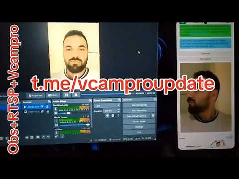 Android + Obs studio virtual Camera | Camera Bypass | Vcampro | Non Rooted Methods