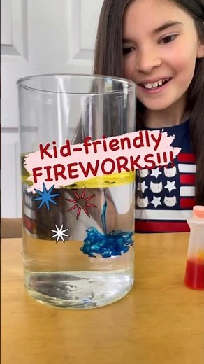 DIY Kid-friendly FIREWORKS!
