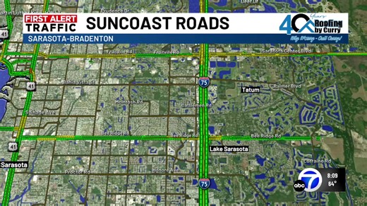 Ted Noah has a live update on a major crash delaying US-41, plus other #traffic conditions. | ABC7 Sarasota - WWSB