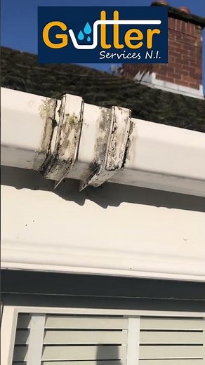 Gutter Repair With New Union Join #gutterrepair #gutter #guttercleaning