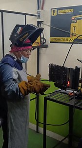 Actual Demonstration for Shielded Metal Arc Welding SMAW NC I. Weld Carbon Steel Plate. Power Skills Technical Center #ActualAndHandsOnTraining #PowerSkillsTechnicalCenter #TatakPSTC #tatakboomerangs #welding #EnrollNow #fblifestyle #reelsfacebook #reelsfypシ | Mommy Gay