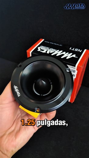 Súper tweeter MMats Pro Audio, potente y compacto A la venta en Stock&RollMx Ventas de mayoreo al WhatsApp: 33 3240 6687 | Locos Por El Car Audio