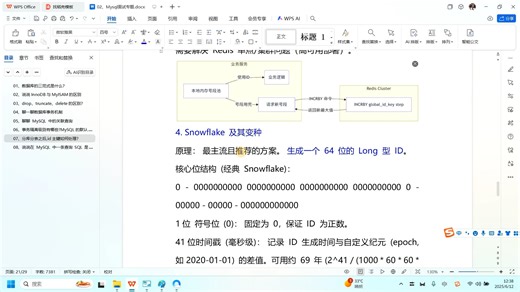Mysql专题-07、分库分表之后,id主键如何处理？