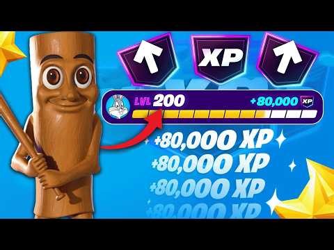 I found THE BEST UNLIMITED AFK XP MAP ON FORTNITE SEASON 2 CHAPTER 7! (Level 200 Easy)
