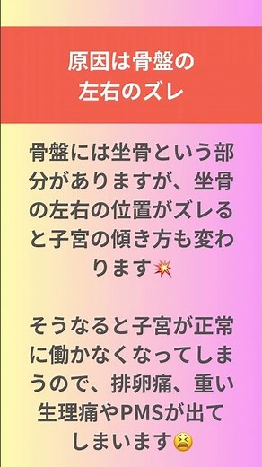 寝込むほど辛かった排卵痛が解消‼️