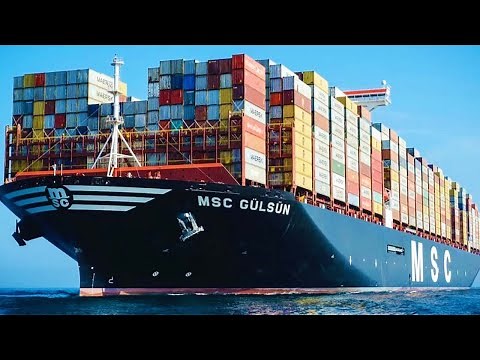 8 Biggest Container Ships In The World