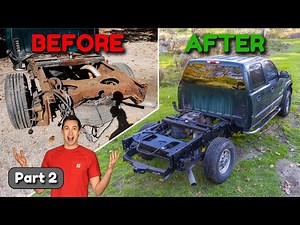 Repairing a Rusty Frame on a GMT800 Truck [Cheap Duramax Part 2]