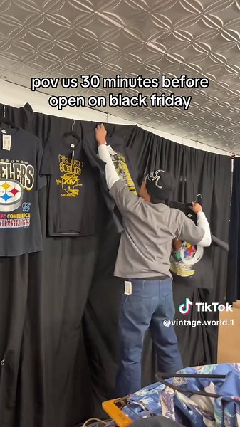 Behind the Scenes: Black Friday at the Vintage Store