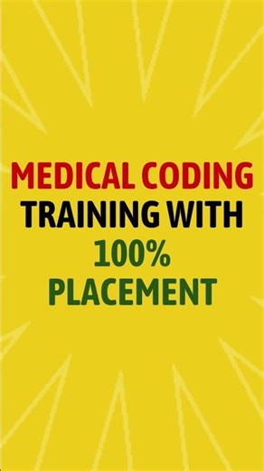 Learn #medicalcoding with certified trainers 100% #newbatch #placementcourse Placement Support!