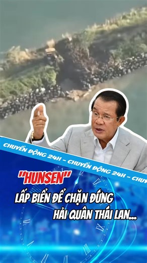 Campuchia lấp biển ngăn hải quân Thái Lan