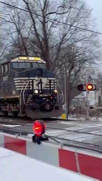 Norfolk Southern 8117 passes by at Gray station Rd in Derry Pa | Train Day 2025 #railroad #trains