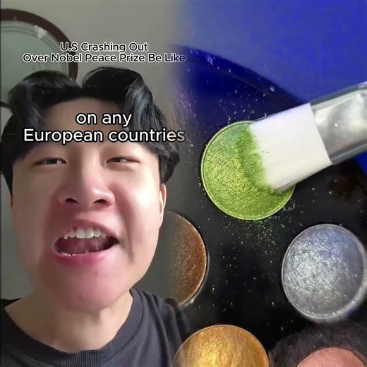 didn't even fake the script, that's what he really said lol #unitedstates #usa #nobelpeaceprize