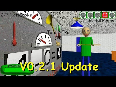 Baldi's Basics Plus V0.2.1 Update (Hide-and Seek Mode) Gameplay #01