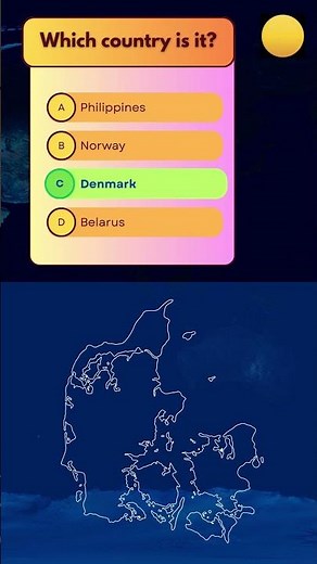 Geography Quiz: European Outlines / Shapes
